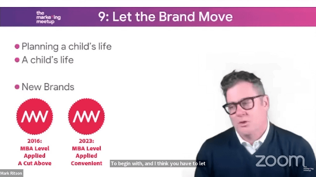 Slide illustrating the importance of hands-on market engagement