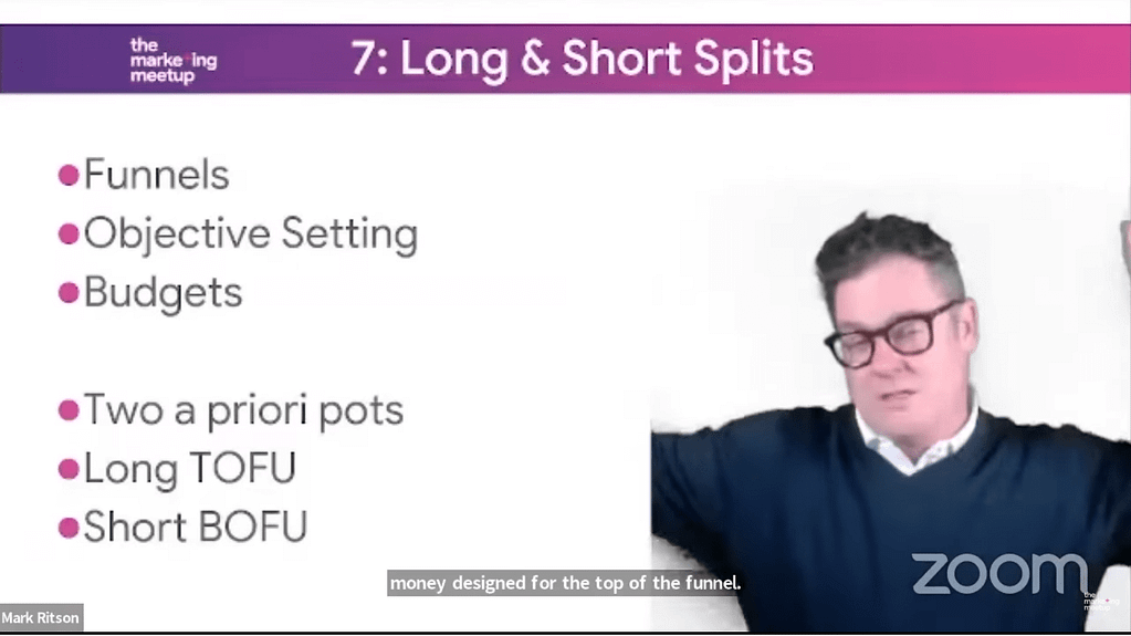 Slide depicting flexibility in brand direction